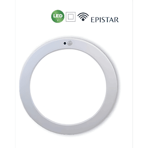 Embutido/Sobrepuesto Redondo LED 20W CCT c/Sensor