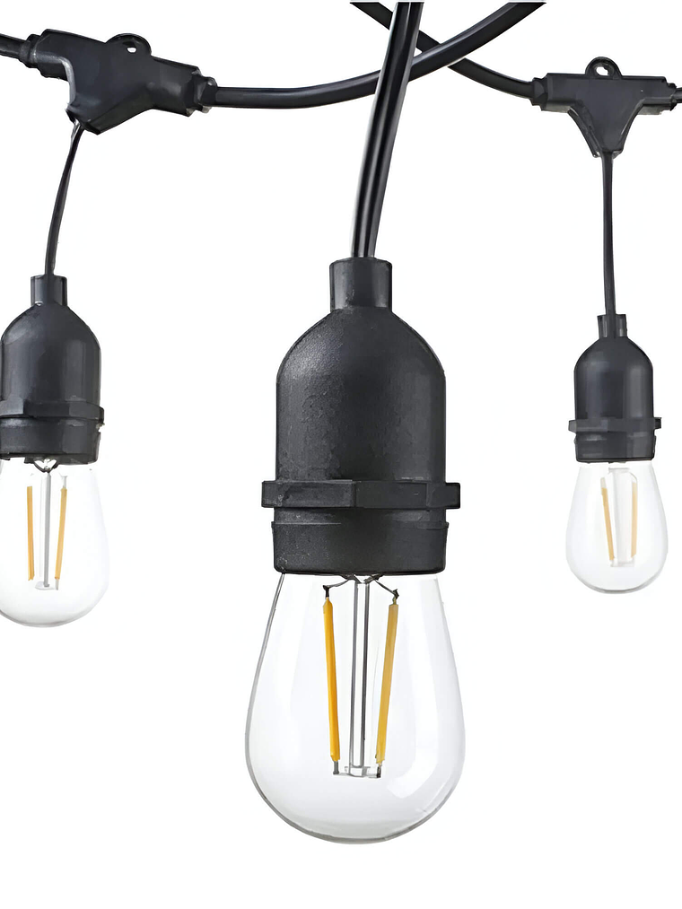Guirnalda Exterior 15 mts IP65 C/Ampolletas LED E27 1