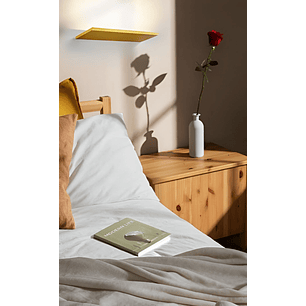 Aplique VILANOVA LED Rectangular Luz Indirecta 20W 3000K - Dorado Envejecido