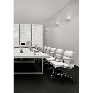 Aplique LED Roblan Vilanova 20W Luz Cálida – Negro