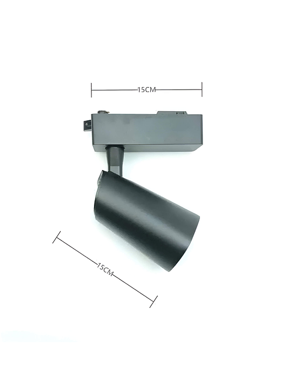 Foco Led Luz Riel 30w Monofásico Angulo Profesional Cob 2