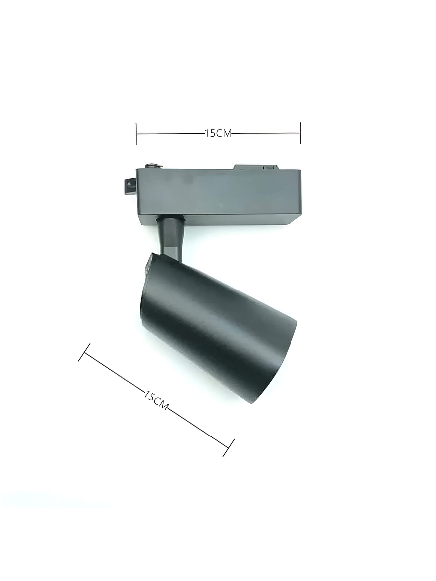 Foco Led Luz Riel 30w Monofásico Angulo Profesional Cob 2