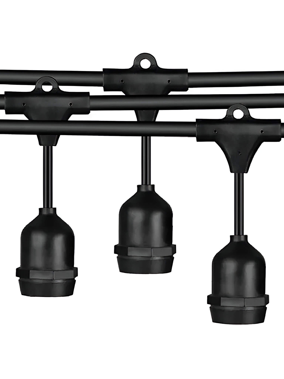 Guirnalda Solar Exterior 10 metros incluye 10 Ampolletas E27 LED  2