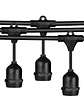 Guirnalda Solar Exterior 10 metros incluye 10 Ampolletas E27 LED  - Miniatura 2