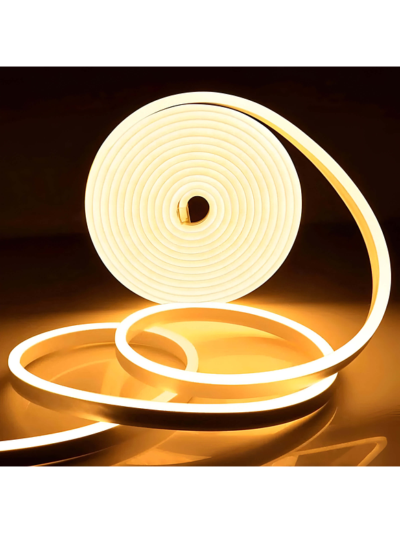 Cinta Led Neón Cálida PVC 6*12mm 5mts 12v 14w/mt IP66 2