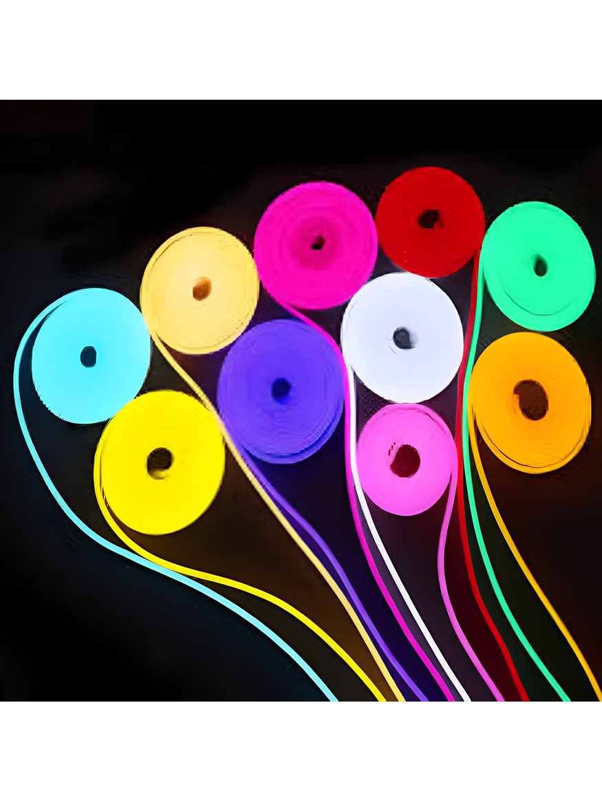 Cinta Led Neón Cálida PVC 6*12mm 5mts 12v 14w/mt IP66 11
