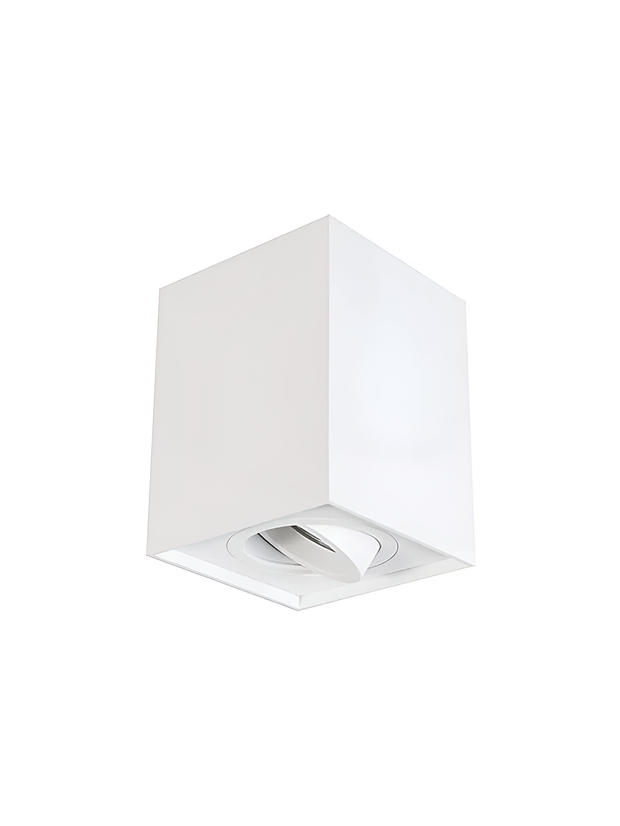 Aplique Techo Cuadrado Blanco 1xGU10 IP20 3