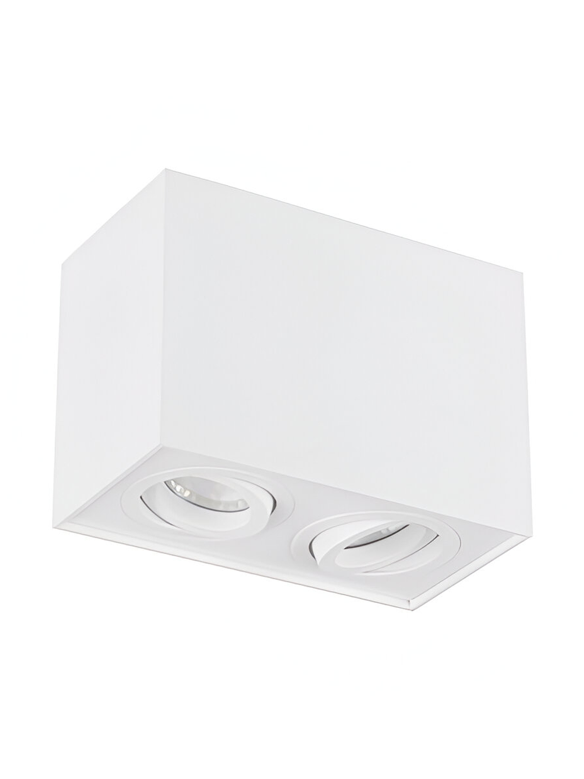 Foco Sobrepuesto Cielo Doble Cielo GU10 Blanco 1