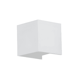 Aplique Muro 10W LED Cuadrado Bifocal Blanco 3000°K IP65