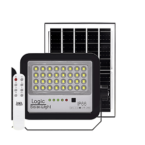 Proyector Solar LED 50W Sensor y C/ Remoto IP65 6500K 