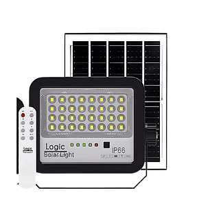 Proyector Solar LED 50W Sensor y C/ Remoto IP65 6500K 