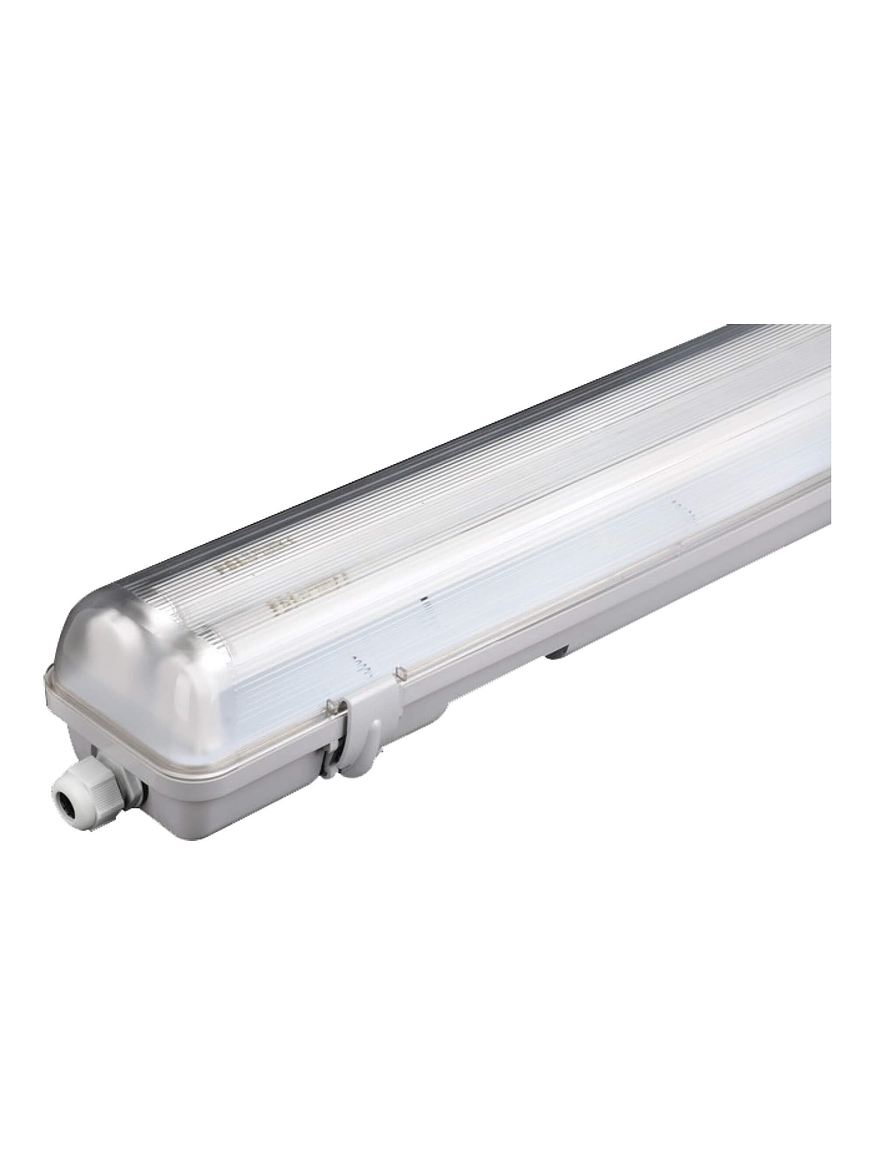 Equipo Estanco LED ROBLAN 2xT8 120cm Sin tubo Incluido 1