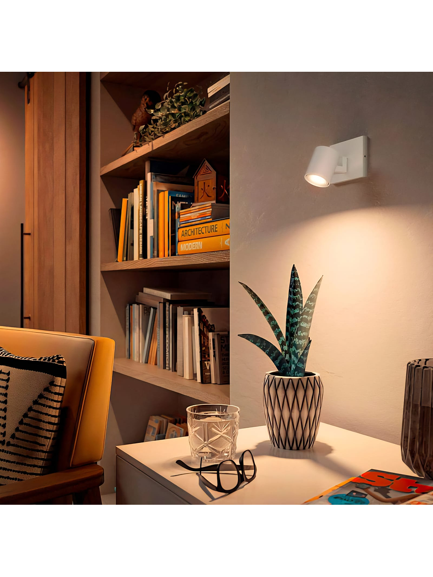 Pack de 4 Unidades Ampolletas LED GU10 6W 3000K Luz Cálida 4