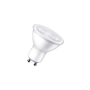 Pack 4 Ampolletas LED GU10 6W 3000K Luz Cálida