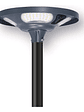 Luminaria solar Pagoda UFO 400W 5000K IP65 con control remoto - Miniatura 3