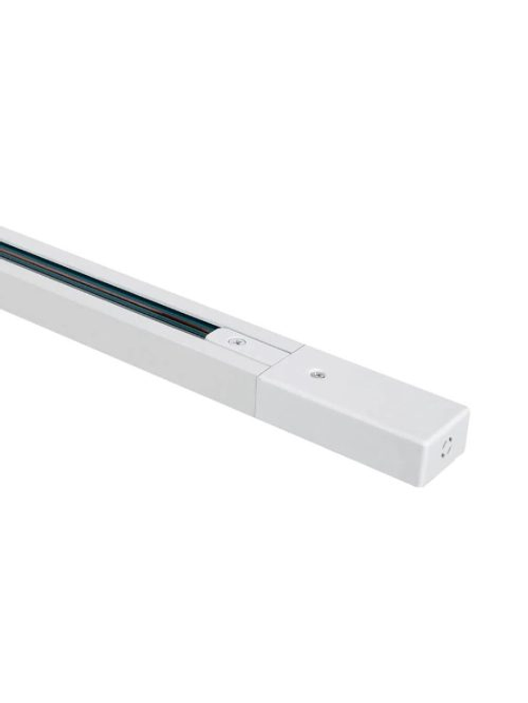 Kit Riel Monofásico 1 Metro + 3 Focos GU10 Cálida Blanco 2