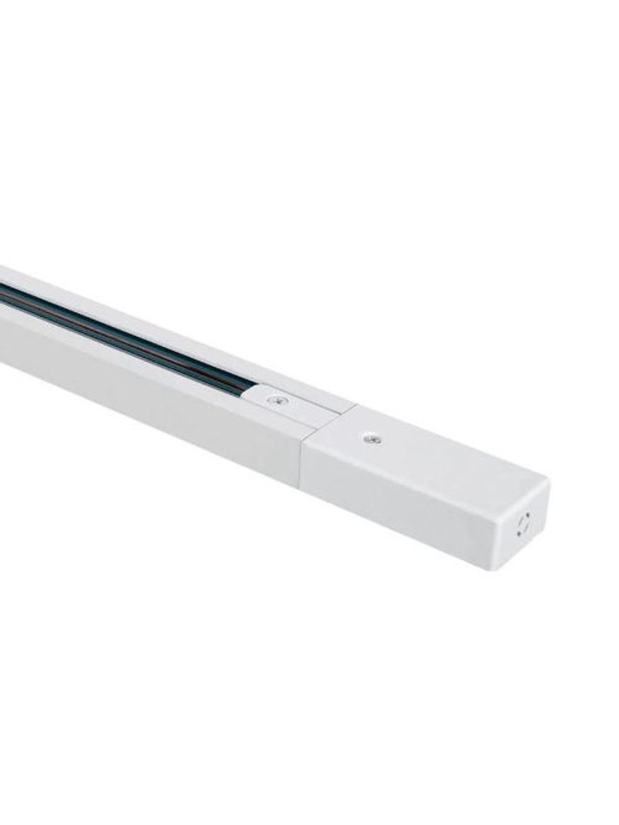 Kit Riel Monofásico 1 Metro + 3 Focos GU10 Cálida Blanco 2