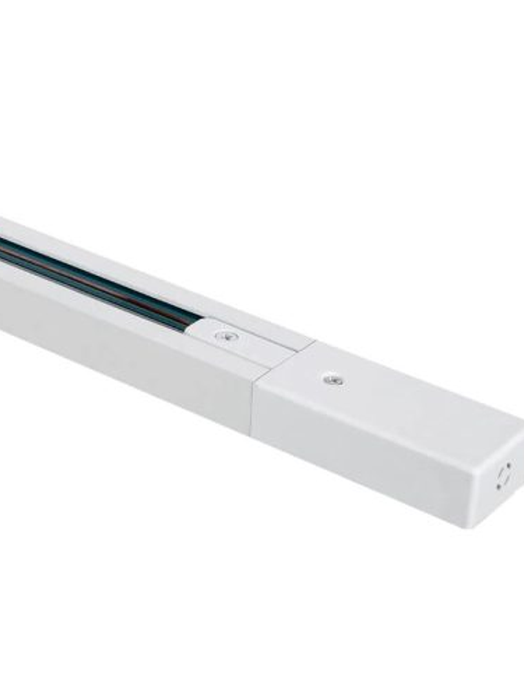 Pack 3 Focos GU10 con Riel 1 Metro Blanco Luz Cálida  6