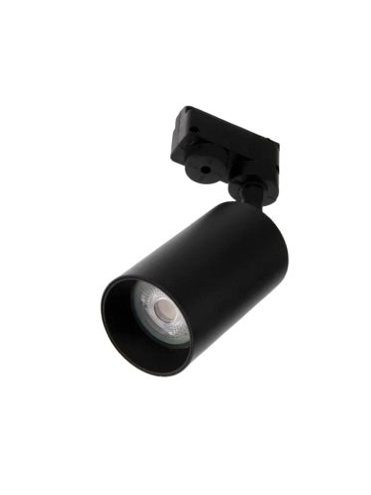 Pack 3 Focos GU10 con Riel 1 Metro Negro Luz Cálida 5