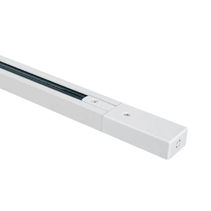 Kit Riel Monofásico 2 Metros + 5 Focos GU10 Cálida Blanco