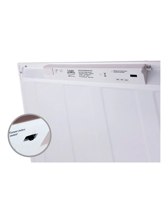 Panel LED Slim 60x60 40W CCT Ajustable Flicker Free 4800lm  2