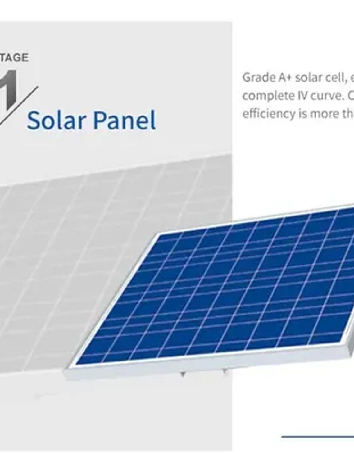 Luminaria solar pública LED AUSTRAL 400W luz fría IP65 10
