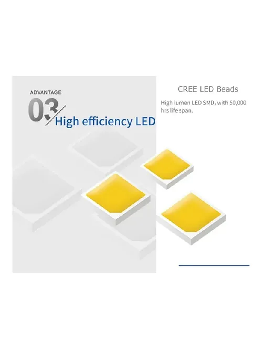 Luminaria Solar Pública LED AUSTRAL 400W Luz Fría IP65 12