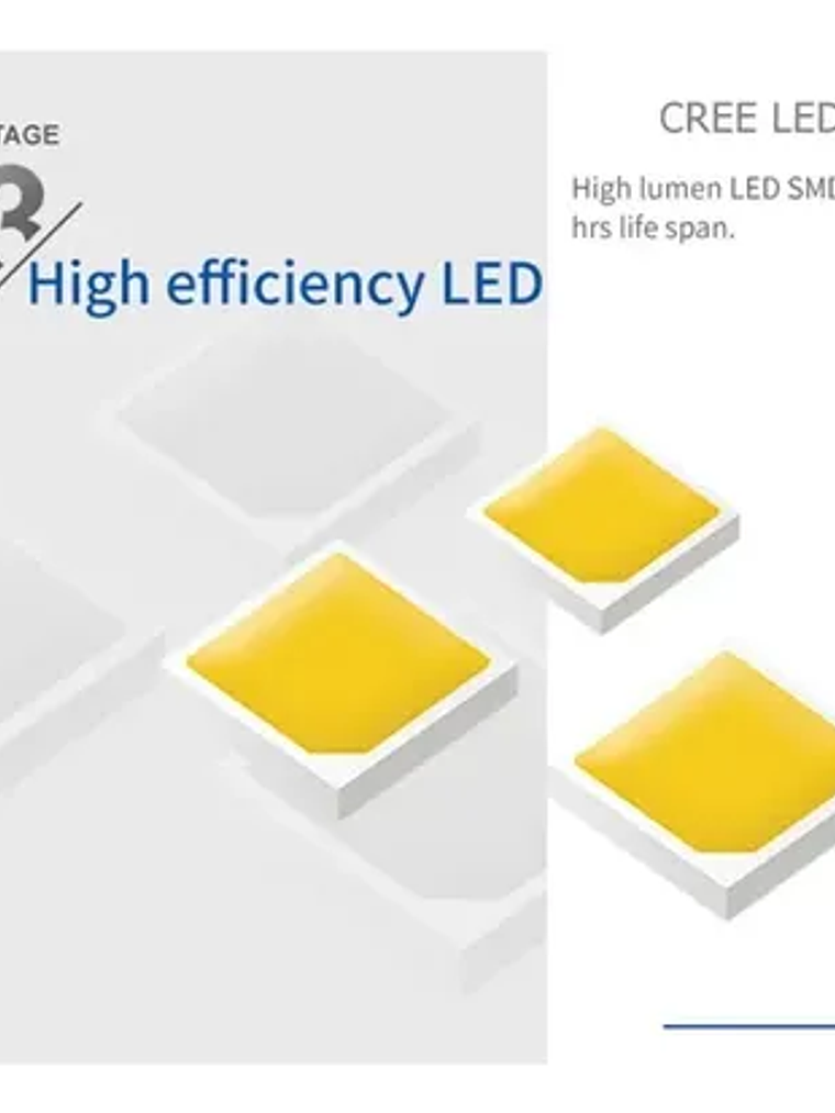 Luminaria solar pública LED AUSTRAL 400W luz fría IP65 12