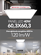 Panel LED 60x60 40W 6500K Backlight  Flicker Free - Miniatura 6