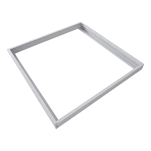 Marco Metálico Blanco para Panel LED 60x60 Sobrepuesto 