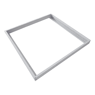 Marco Metálico Blanco para Panel LED 60x60 Sobrepuesto 