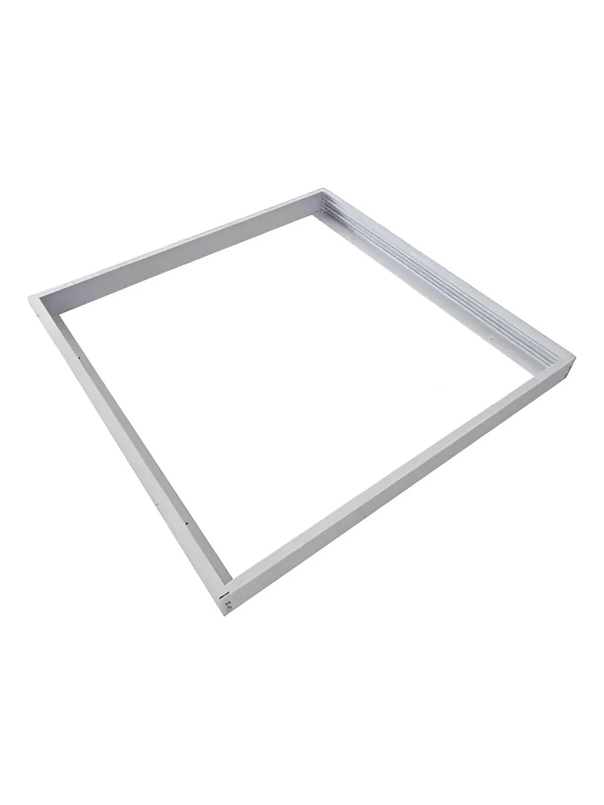 Marco Metálico Blanco para Panel LED 60x60 Sobrepuesto  1