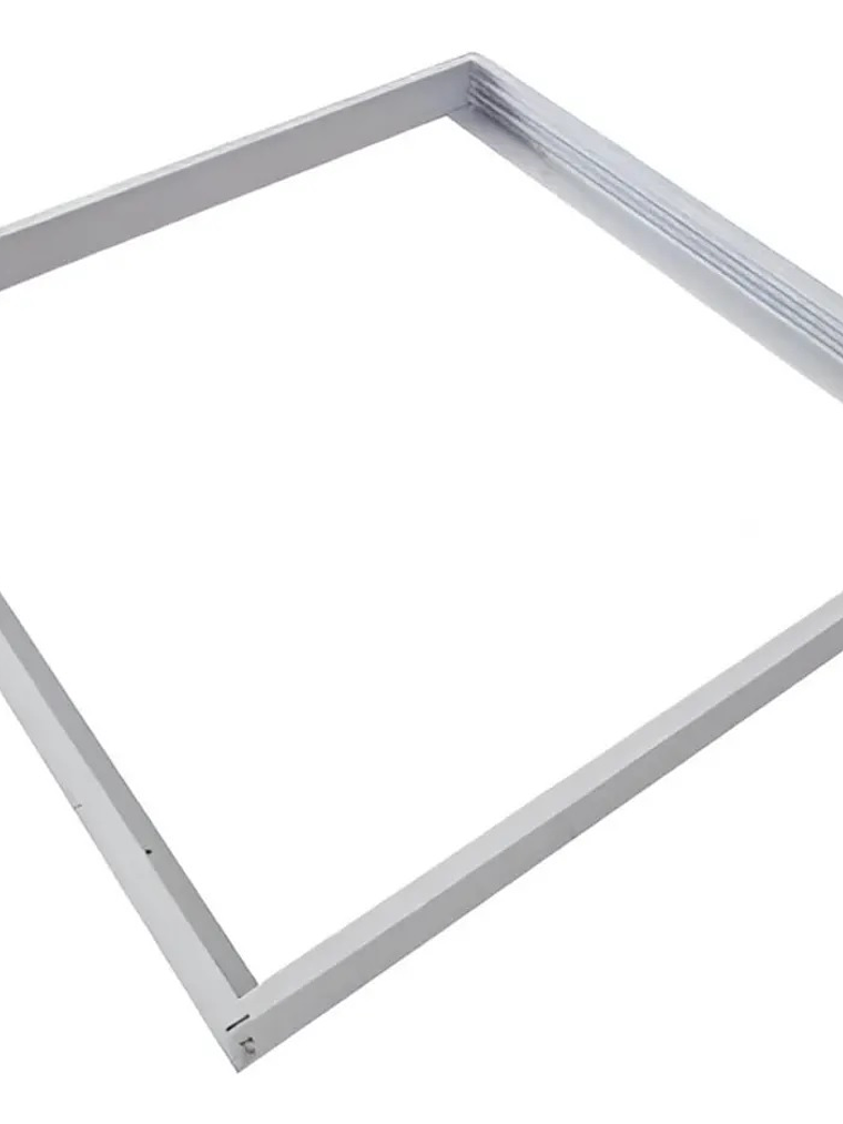 Marco Metálico Blanco para Panel LED 60x60 Sobrepuesto  1