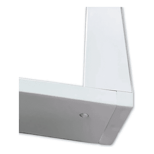 Marco Metálico Blanco para Panel LED 60x60 Sobrepuesto 