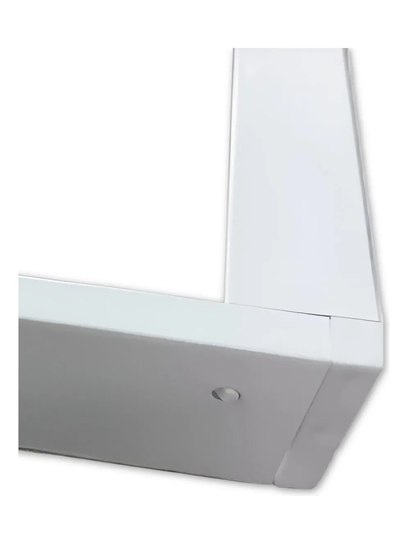 Marco Metálico Blanco para Panel LED 60x60 Sobrepuesto  2