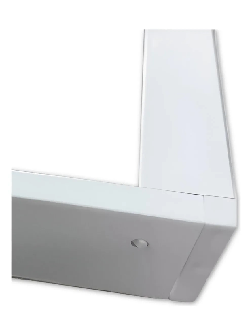 Marco Metálico Blanco para Panel LED 60x60 Sobrepuesto  2