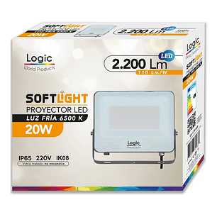 Proyector LED SOFTLIGHT 20W Luz Fría IP65 SEC