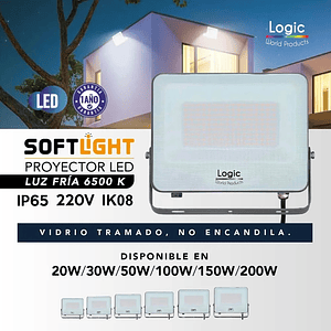 Proyector LED SOFTLIGHT 150W Luz Fría IP65 SEC