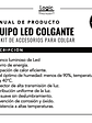 Pack 12 Colgantes LED 35W Bordes Negros  - Miniatura 13