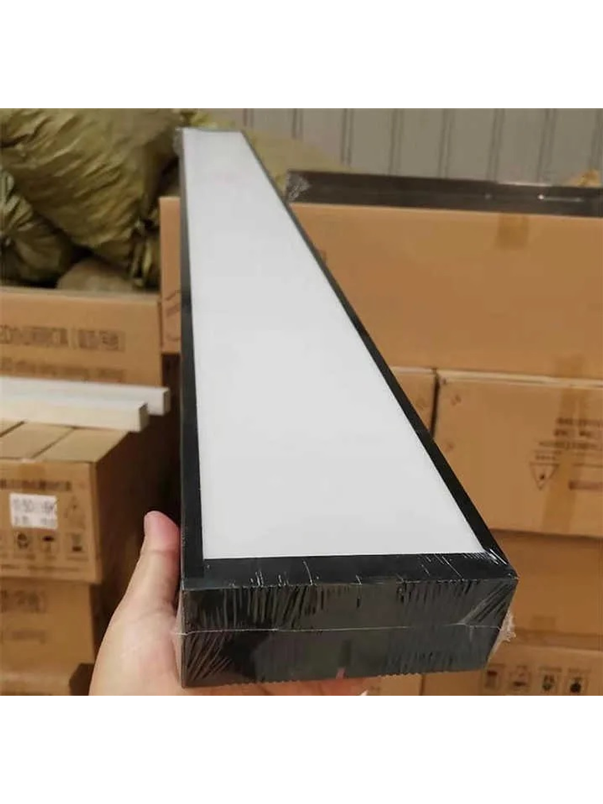 Kit 8 Luminarias Colgantes LED 45W Negro 6