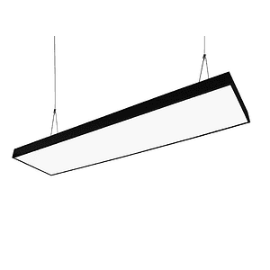 Kit 8 Luminarias Colgantes LED 45W Negro