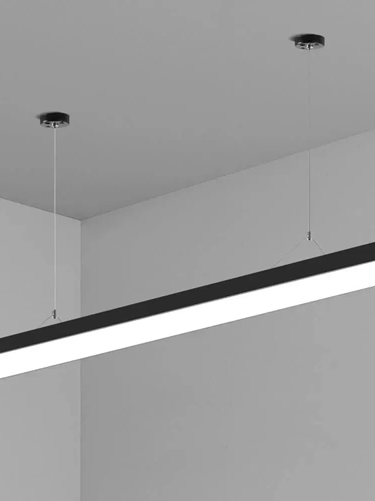 Pack 12 Colgantes LED 45W Bordes Negros 6