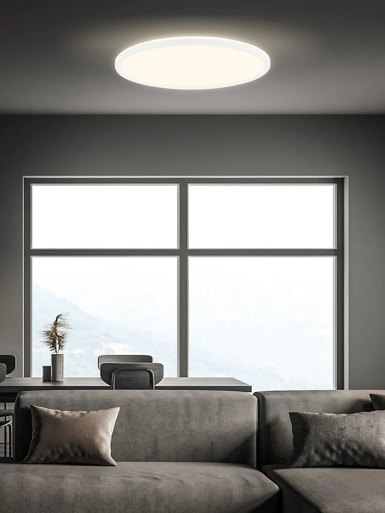 Plafón Redondo LED 63W 5040lm 6500K IP40 Carcasa Blanca 4