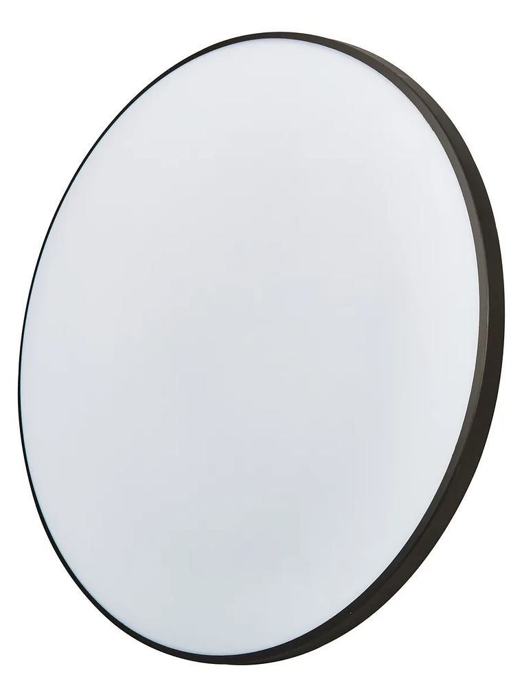 Plafón Redondo LED 76W 6080lm CCT IP40 Carcasa Negra 1