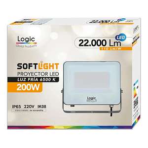 Proyector LED SOFTLIGHT 200W Luz Fría IP65 SEC