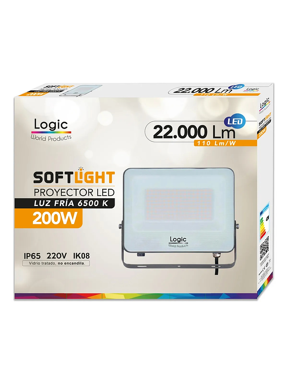 Proyector LED SOFTLIGHT 200W Luz Fría IP65 SEC 2