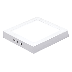 Plafón Cuadrado Sobrepuesto LED 18W 3000K Aro Blanco