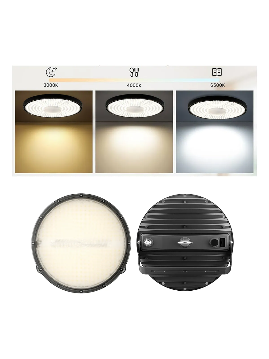 Campana LED SOFTLIGHT 100W CCT Cálida-Neutra-Fría IP65 1
