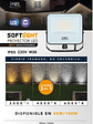 Proyector LED CCT SOFTLIGHT 100W  Cálido/Neutro/Frio IP65  - Miniatura 4