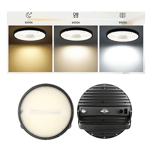 Campana LED SOFTLIGHT 200W luz cálida/neutra/fría IP65
